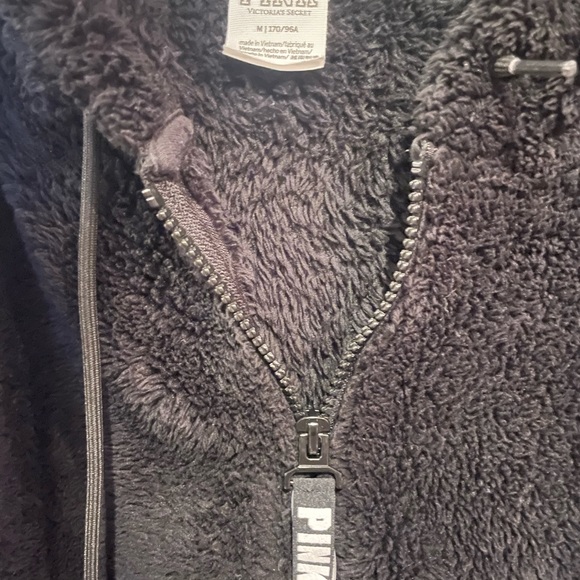 VICTORIA'S SECRET PINK SHERPA PULLOVER - Picture 2 of 3